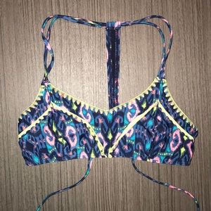 Racer back bikini top